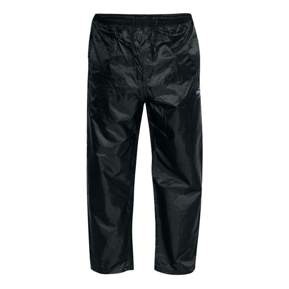 Duke Mens D555 Elba Packaway Kingsize Over Trousers / Black